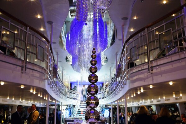 Das Kristallschiff mit der Hochzeitsband X-Large aus Oberösterreich bei einer Weihnachtsfeier in Linz.