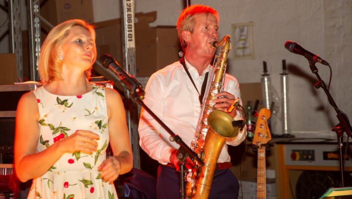 Susanne Sebinger und Markus Steingruber bei der Hochzeitsband X-Large aus Oberösterreich